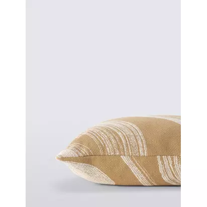 John Lewis Retreat Cushion, Caramel Caramel | 30 x 45cm