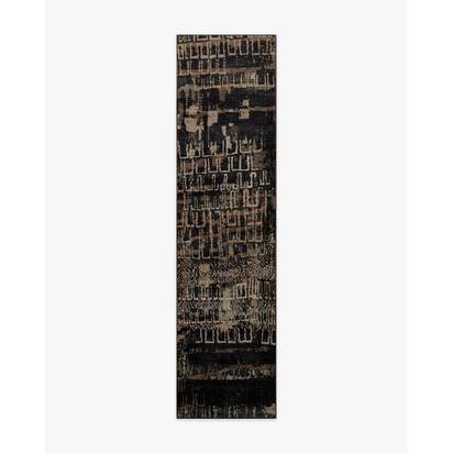 Ourea Dark Wood Rug - 75 x 305 cm - All-In-One Rug