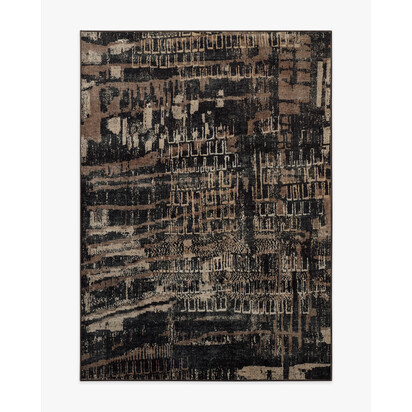 Ourea Dark Wood Rug - 150 x 215 cm - All-In-One Rug