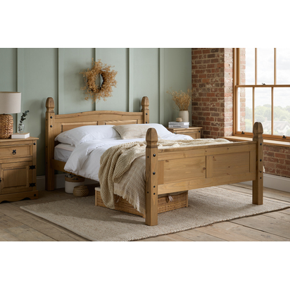 Corona High End King Bed