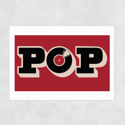 POP 50x70cm Unframed 