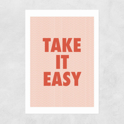 Take It Easy 50x70cm Frame Black Medium (22mm) 