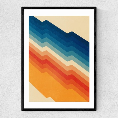 Barricade A1 (59.4 x 84.1cm) Frame Black Narrow (15mm) 