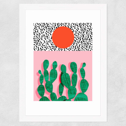 Jazz by Wacka A3 (29.7 x 42cm) Frame Black Narrow (15mm) 