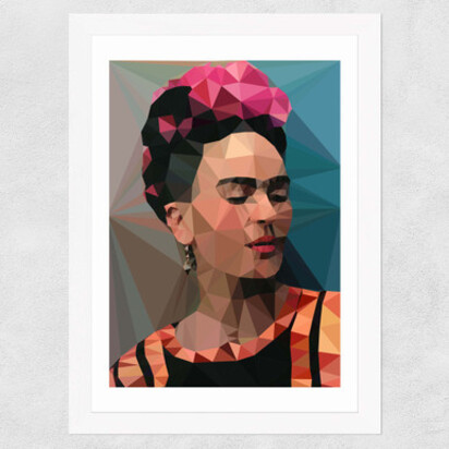 Frida 2 A2 (42 x 59.4cm) Frame Black Medium (22mm) 