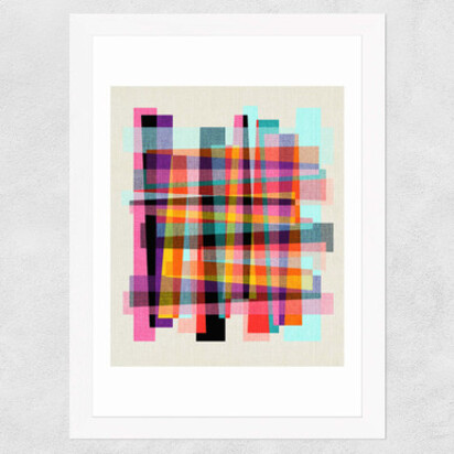 Fragments IX A2 (42 x 59.4cm) Frame Black Narrow (15mm) 