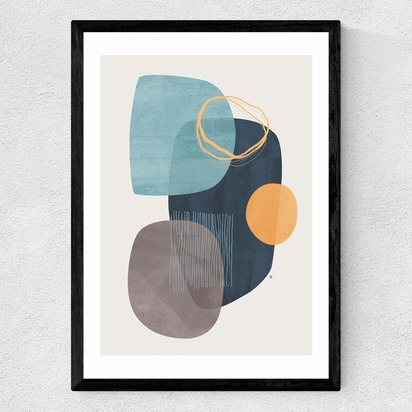 Cyra A3 (29.7 x 42cm) Frame Black Medium (22mm) 