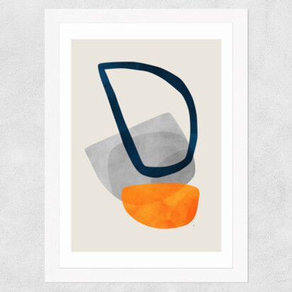 Elements 50x70cm Frame Black Narrow (15mm) 