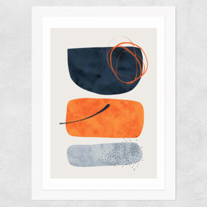 Thia 50x70cm Frame Black Narrow (15mm) 