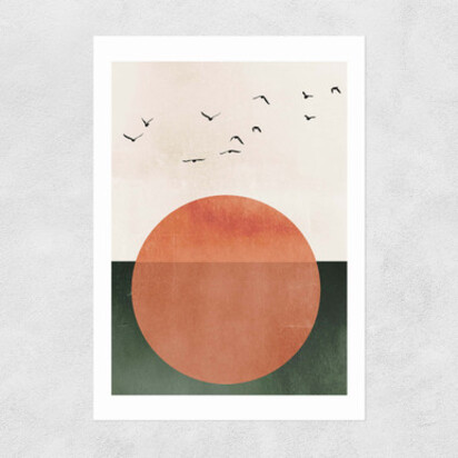 Rising 50x70cm Frame Black Medium (22mm) 