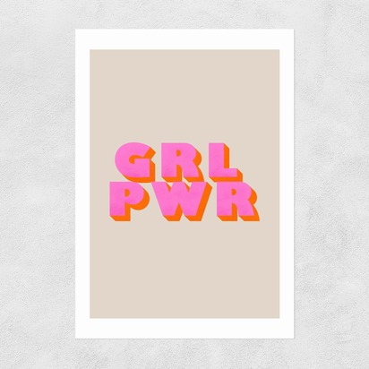 GRL PWR A3 (29.7 x 42cm) Unframed 