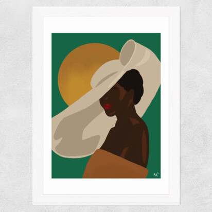 Mikateko A1 (59.4 x 84.1cm) Frame Black Narrow (15mm) 