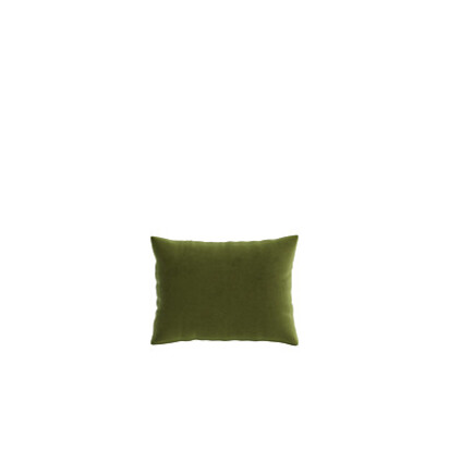 Loaf 30 x 40cm Made-To-Order Scatter Cushion in Green Velvet - Grass Clippings