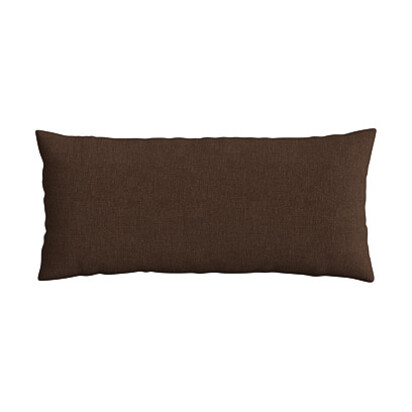 Loaf 30 x 60cm Made-To-Order Scatter Cushion in Brown Linen - Brown Sauce