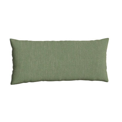 Loaf 30 x 60cm Made-To-Order Scatter Cushion in Green House Fabric - Allo Vera