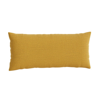 Loaf | Made-to-order Scatter | 30 X 60 cm cushion | Yellow Linen | Honey Pot
