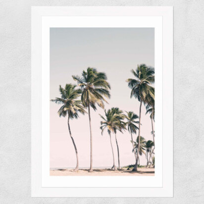 Island Dreams A3 (29.7 x 42cm) Frame Natural Oak Narrow (15mm) 