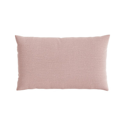 Loaf 40X66 Made-To-Order Scatter Cushion in Pink Linen - Rosewater