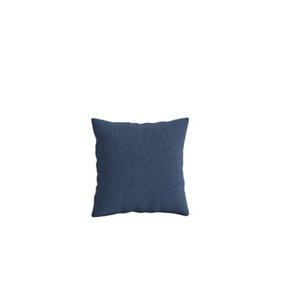 Loaf 43 x 43cm Made-To-Order Scatter Cushion in Blue Linen - Cook Book Blue