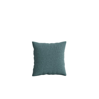 Loaf | Made-to-order Scatter | 43 X 43 cm cushion | Blue Teal Linen | Sopping Seagrass