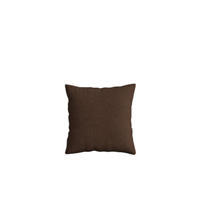 Loaf 43 x 43cm Made-To-Order Scatter Cushion in Brown Linen - Brown Sauce