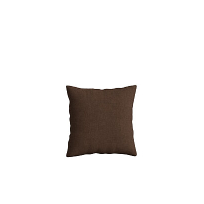 Loaf 43 x 43cm Made-To-Order Scatter Cushion in Brown Linen - Brown Sauce