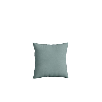 Loaf 43 x 43cm Made-To-Order Scatter Cushion in Green Cotton - Smoothed Seaglass
