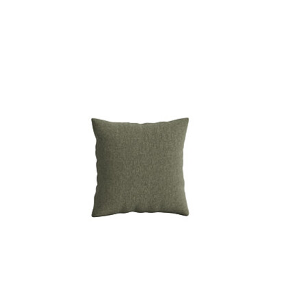 Loaf | Made-to-order Scatter | 43 X 43 cm cushion | Green Linen | Waxed Jacket