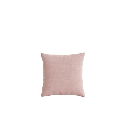 Loaf 43 X 43cm Made-To-Order Scatter Cushion in Pink Linen - Rosewater