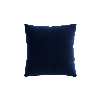 Loaf 65 x 65cm Made-To-Order Scatter Cushion in Blue Velvet - Brolly