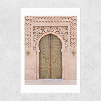 Moroccan Door A2 (42 x 59.4cm) Unframed 