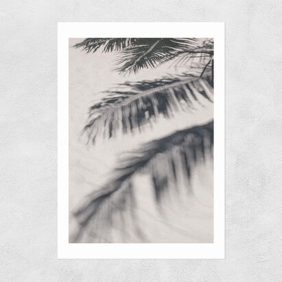 Sunshine on the Beach A3 (29.7 x 42cm) Frame Black Narrow (15mm) 