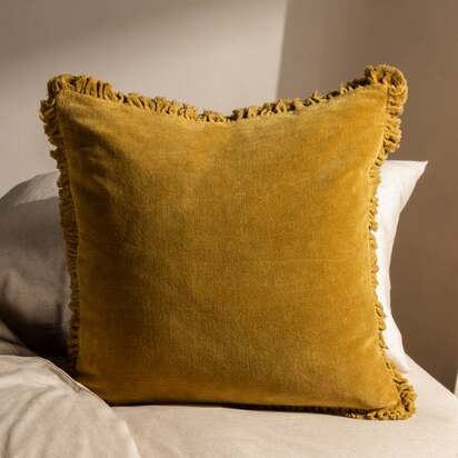 Bertie Velvet Square Cushion