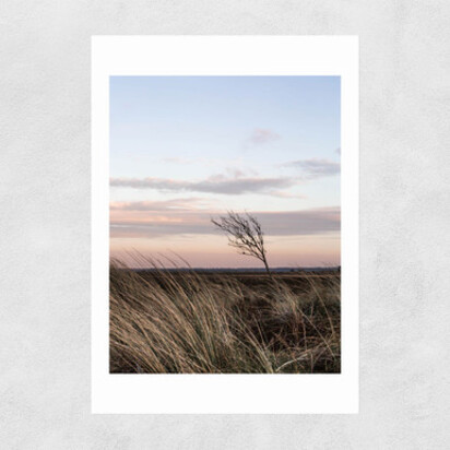 At The Coast IV 50x70cm Frame Black Narrow (15mm) 