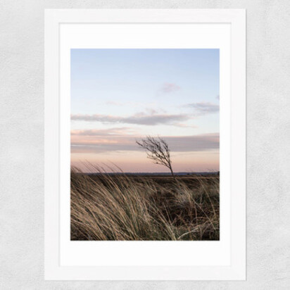 At The Coast IV 50x70cm Frame Black Narrow (15mm) 