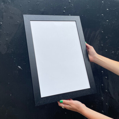 Wide Black Frame