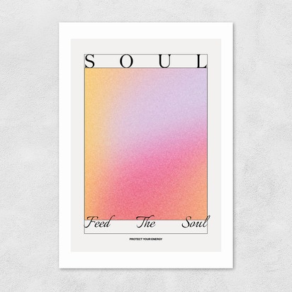 Feed The Soul A3 (29.7 x 42cm) Unframed 