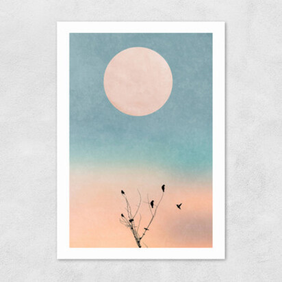 Waking Up Warm A2 (42 x 59.4cm) Unframed 