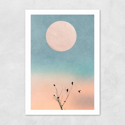 Waking Up Warm A2 (42 x 59.4cm) Unframed 