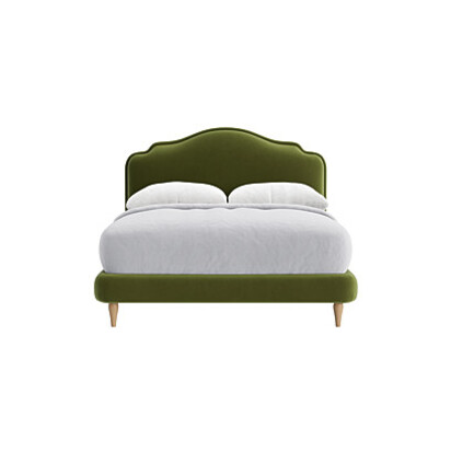 Loaf | Sugar Puff | Kingsize Bed | Green Velvet | Grass Clippings