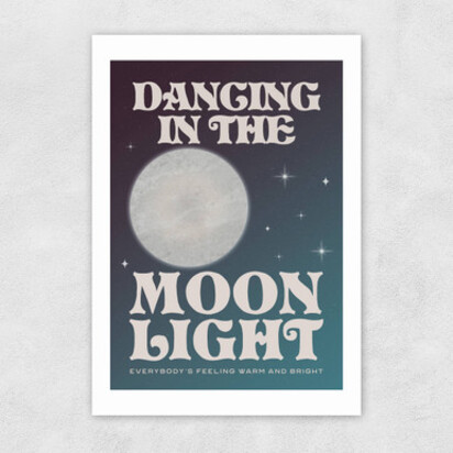 Moonlight 50x70cm Frame Black Narrow (15mm) 