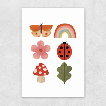 Woodland Wonders A3 (29.7 x 42cm) Frame Natural Oak Narrow (15mm) 