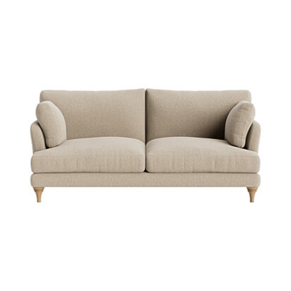 Loaf | Smithy | Medium Sofa | Neutral Linen | Tea Dunk
