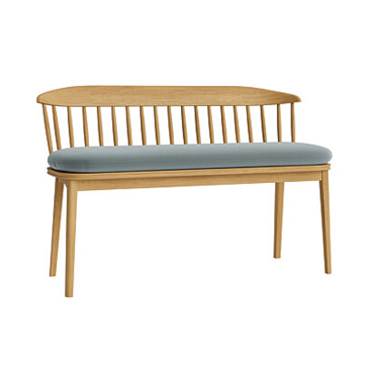 Loaf Standard Drummer Bench in Blue Velvet - Flint Stone