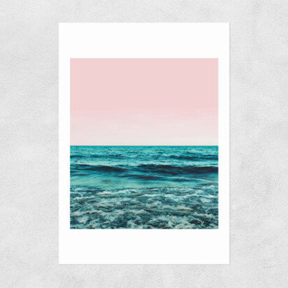 Ocean Main 50x70cm Frame Natural Oak Narrow (15mm) 