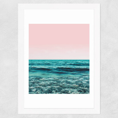 Ocean Main 50x70cm Frame Natural Oak Narrow (15mm) 