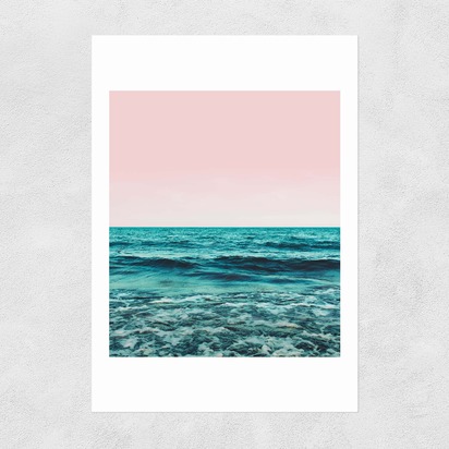 Ocean Main 50x70cm Unframed 