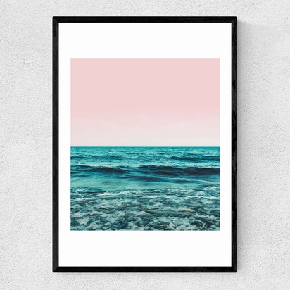Ocean Main A3 (29.7 x 42cm) Frame Black Narrow (15mm) 