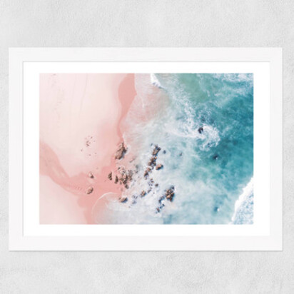 Sea Bliss A3 (29.7 x 42cm) Frame Black Wide (35mm) 