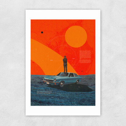 Failure as an Option A3 (29.7 x 42cm) Frame Black Narrow (15mm) 